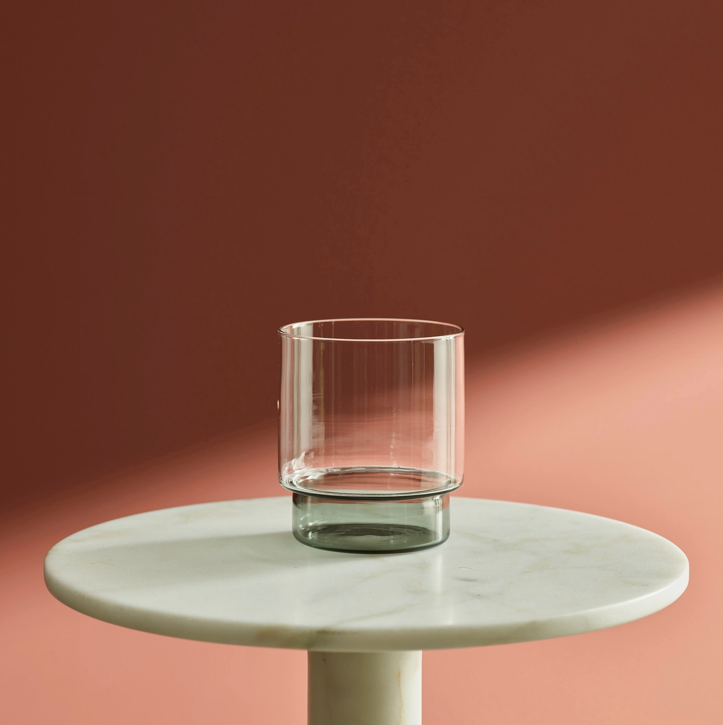 Aaron Probyn | RYE | Stemless Beer Glass | Clear + Smoke | Set of 2