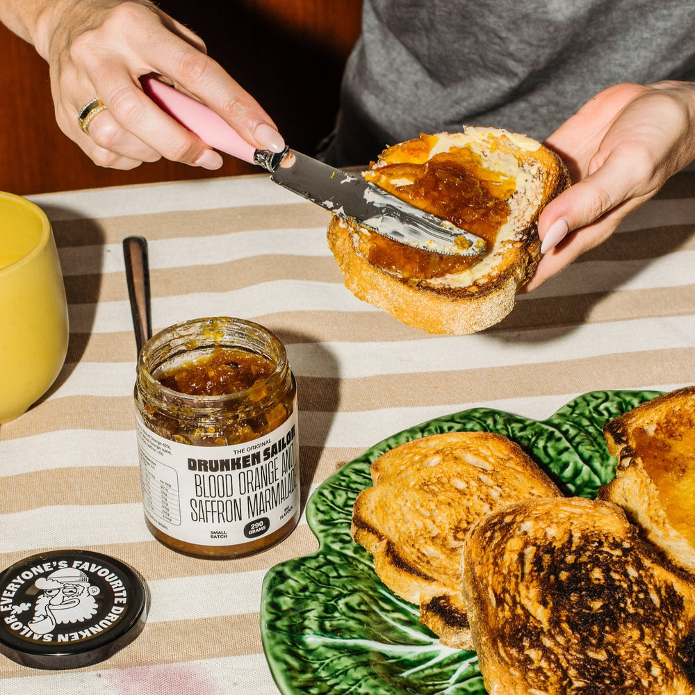Drunken Sailor Canning Co | Blood Orange + Saffron Marmalade - NASH + BANKS