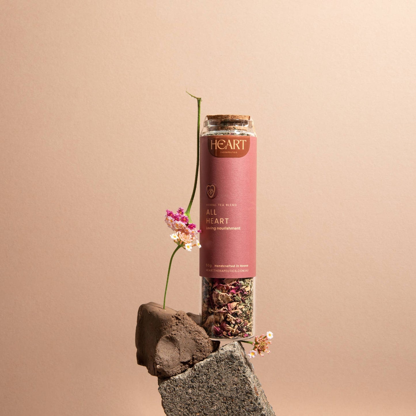 Heart Therapeutics - ALL HEART | Organic Tea | Stress & Healing Support [50g]