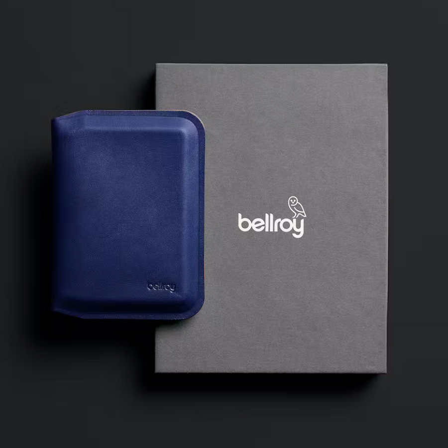 Bellroy Apex Slim Sleeve - Indigo - Shop men's wallets at Nash + Banks Australia