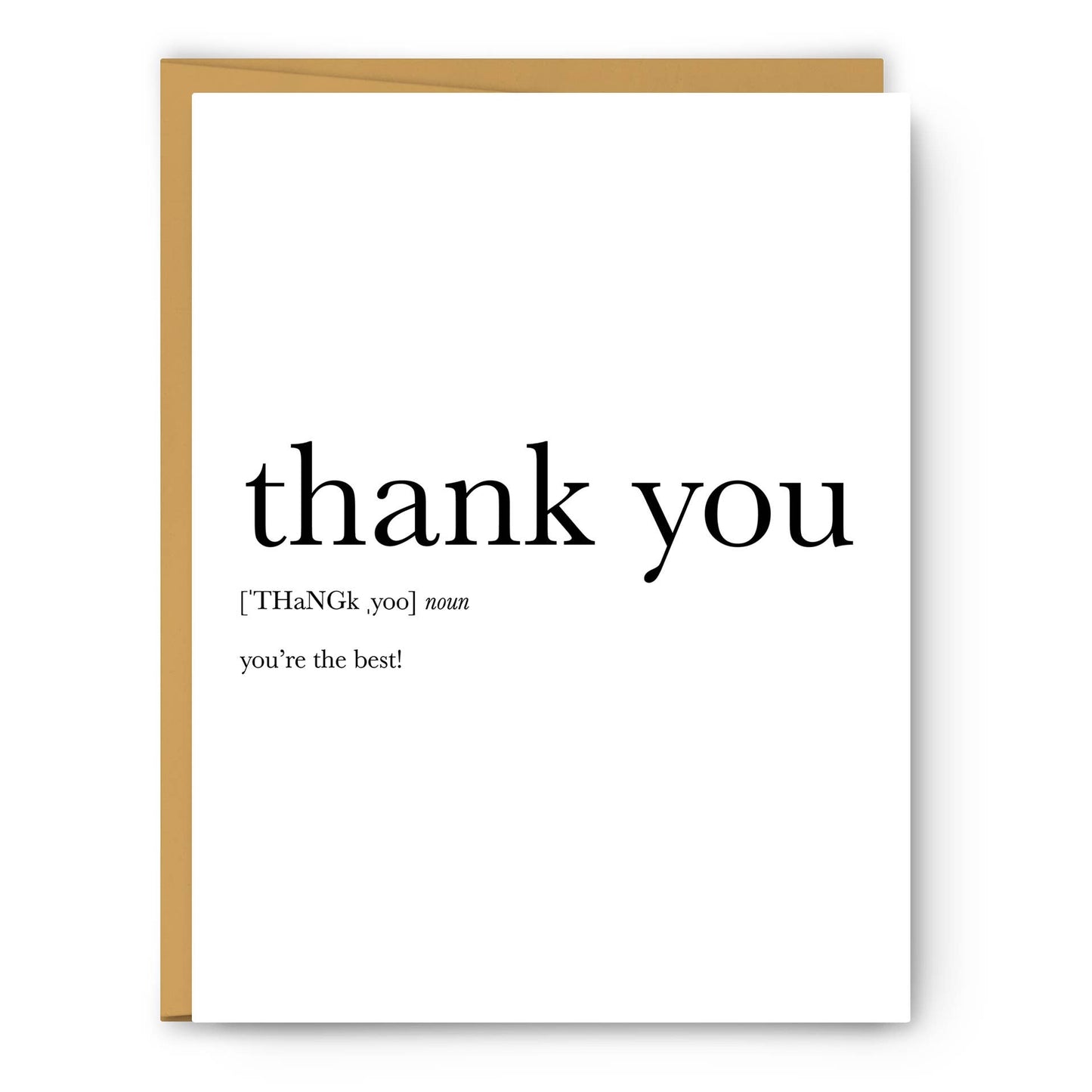 Thank You | Greeting Card