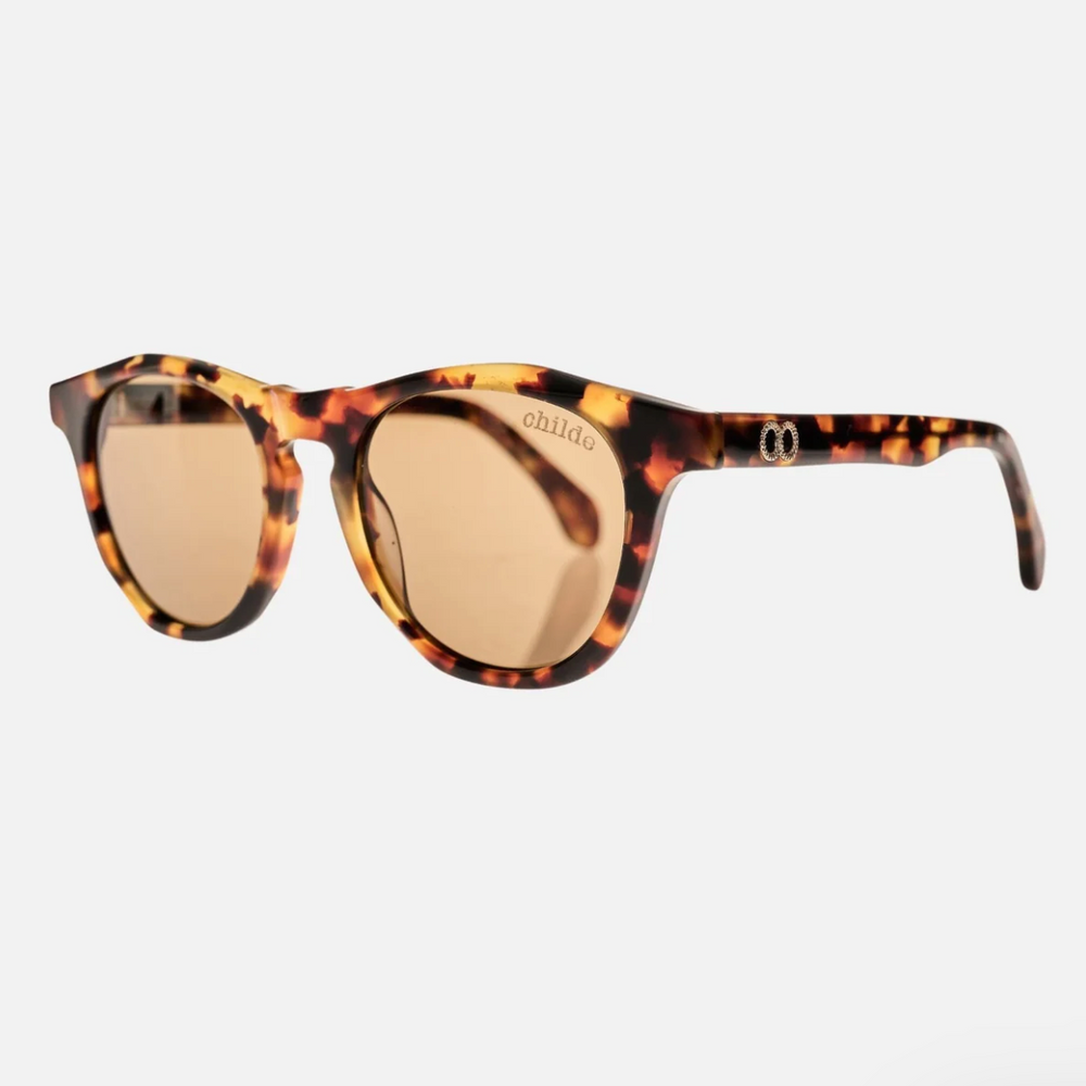 CHILDE Eyewear | VOCAL Rich Gloss Tort | Amber Bio Lens