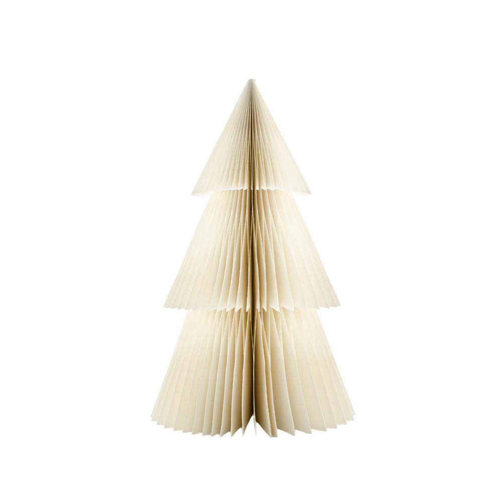 Deluxe Tree Standing Ornament | Off-White | 80cm