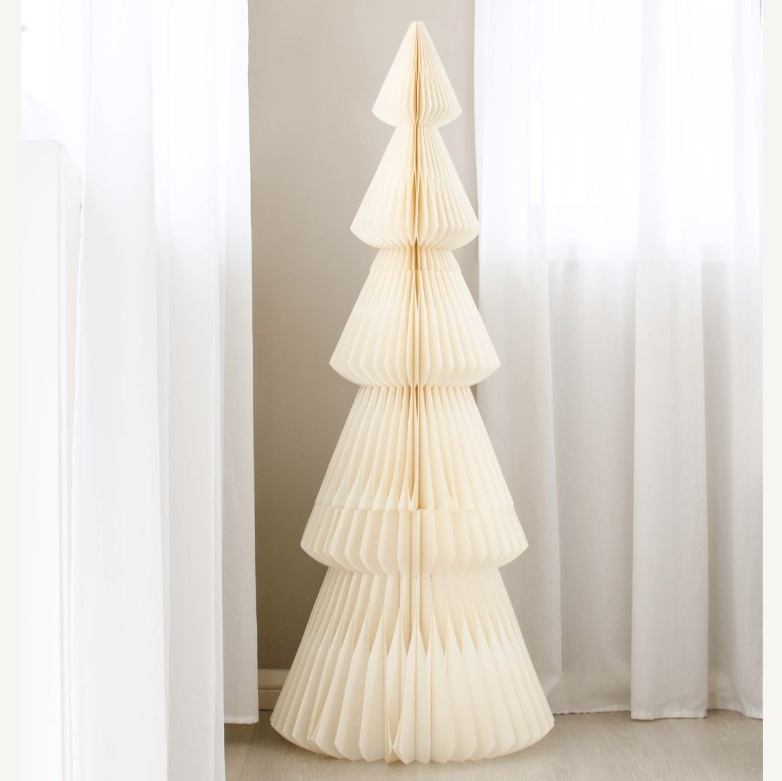 Evergreen Tree Standing | Off-white | 130cm - NASH + BANKS