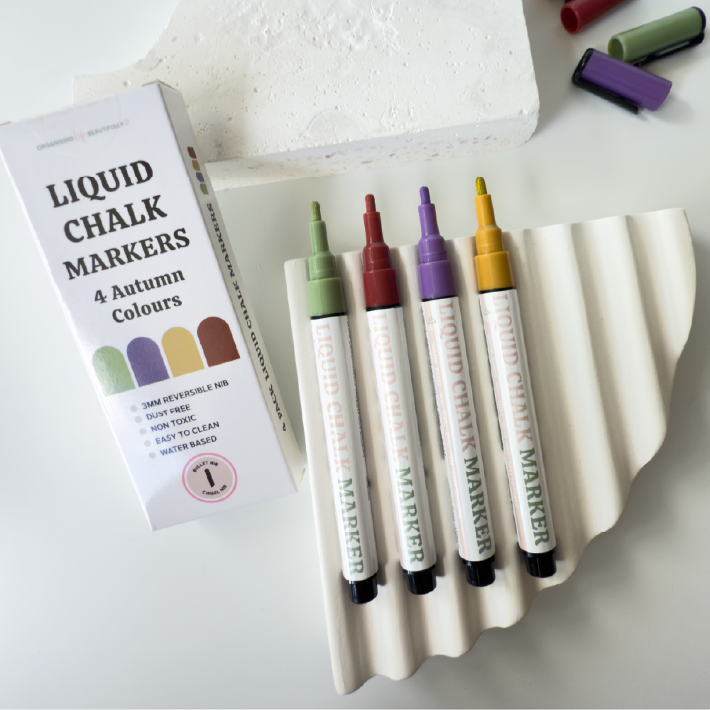 Organising Life Beautifully | Liquid Chalk Markers | Autumn - NASH + BANKS