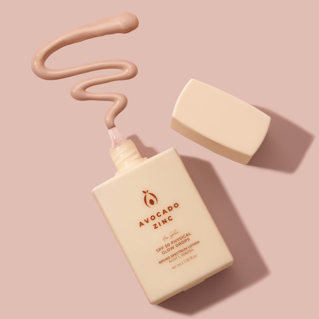 Avocado Zinc | SPF 50 | Physical Glow Drops - NASH + BANKS