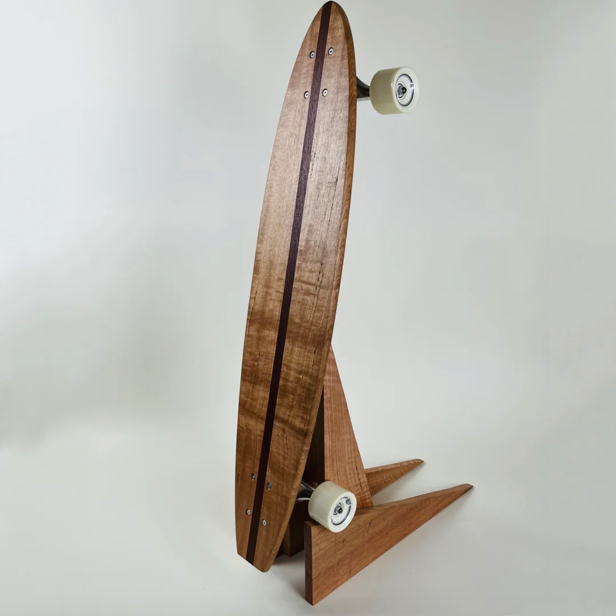 
                  
                    Medium Flat-Tail Timber Skateboard | Victorian Ash with Jarrah inlay
                  
                