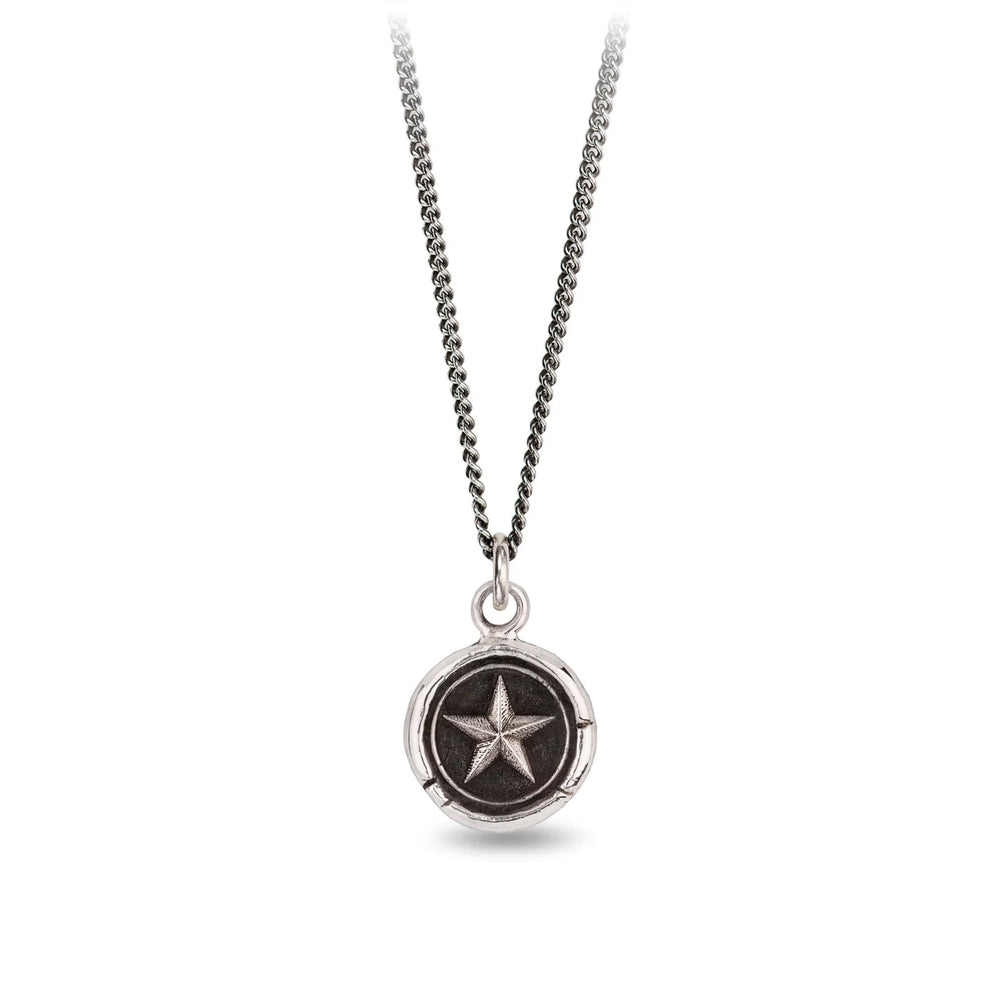 Pyrrha | Highest Ambitions Necklace | 18" Fine Curb Chain - NASH + BANKS