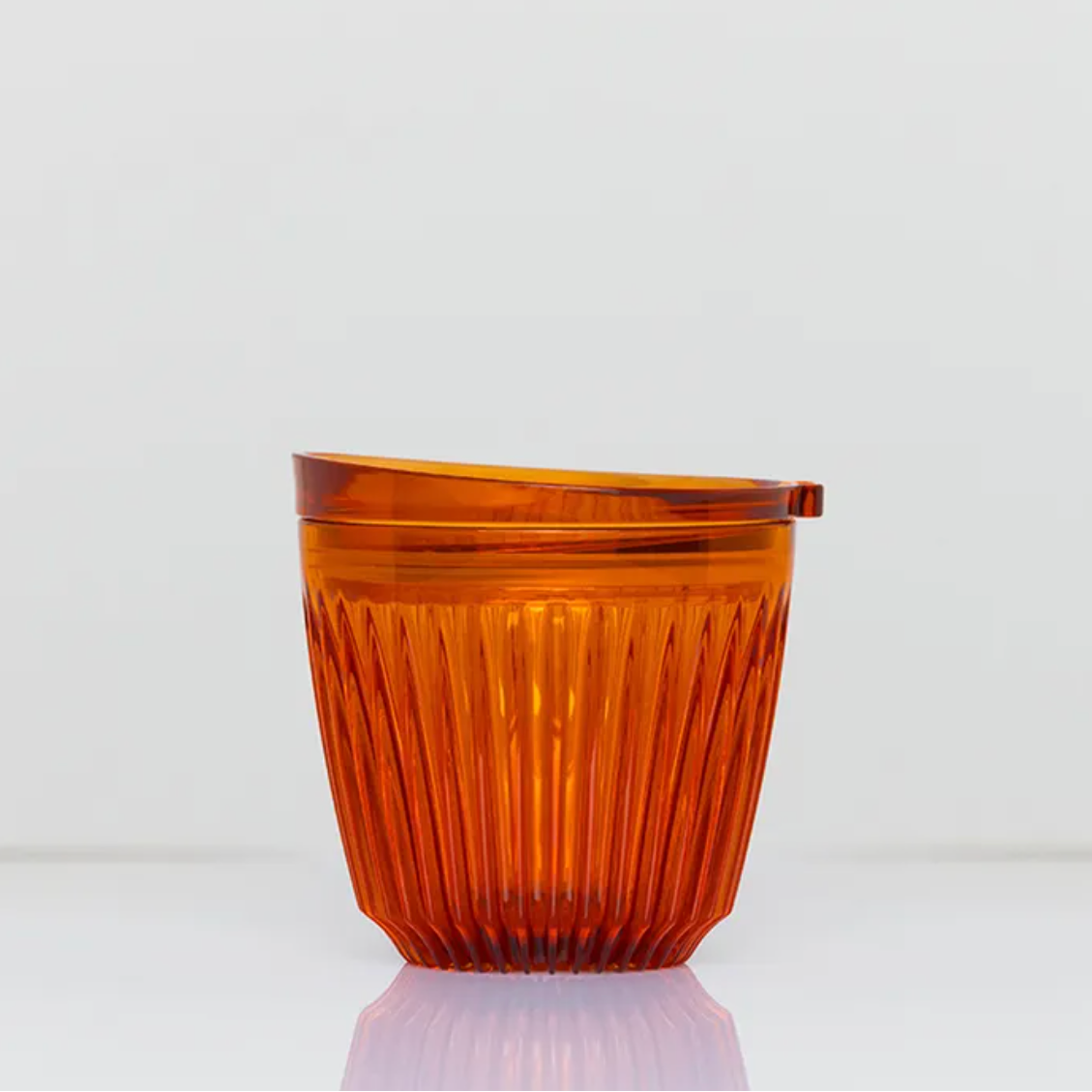 Huskee Renew - Coffee Cup with Lid | 6oz | Amber