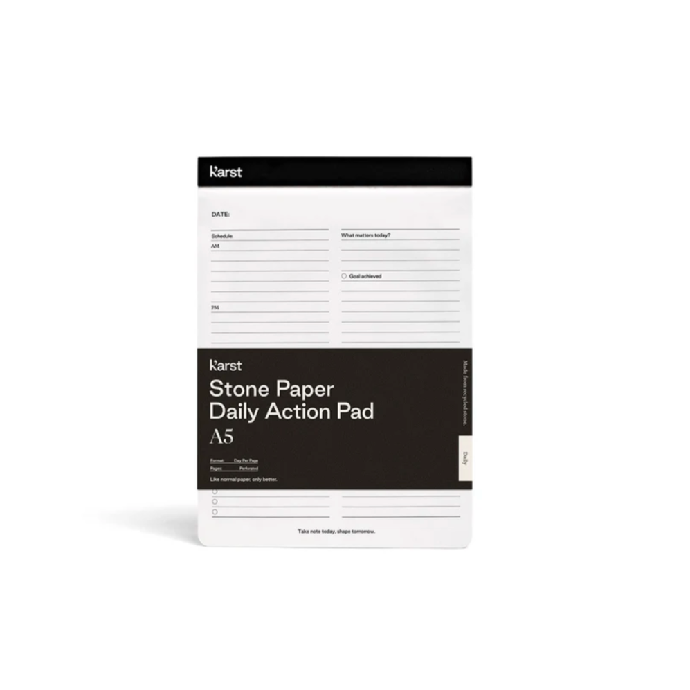 Karst | Tree-Free Stone Paper Daily Action Pad | A4