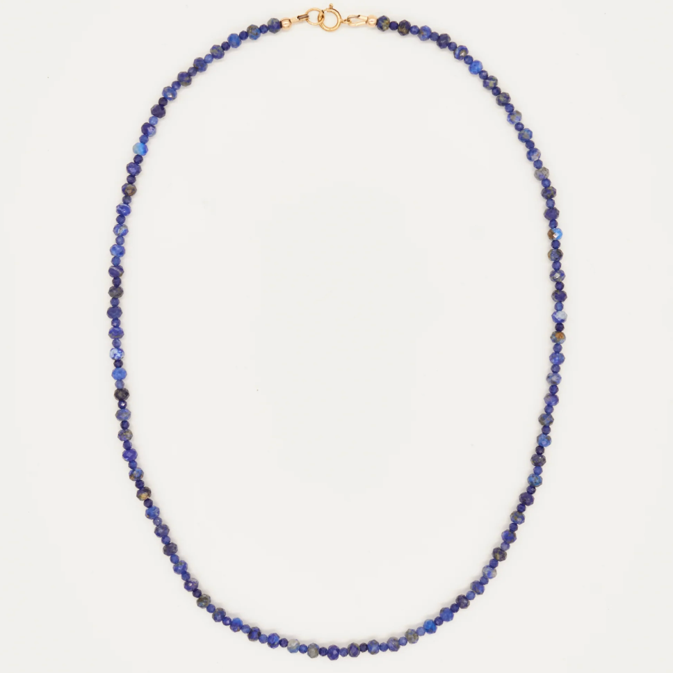 Bold Stone Necklace | The Hannah 2 \\ Lapis Lazuli & Sodalite