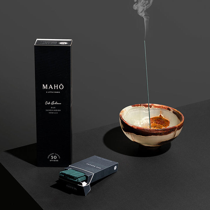 MAHŌ | Oud Bohême Sensory Incense Sticks | Paper Box - NASH+BANKS