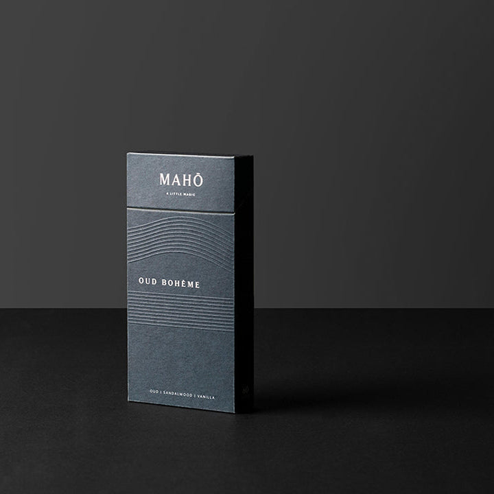 MAHŌ | Oud Bohême Sensory Incense Sticks | Paper Box - NASH+BANKS