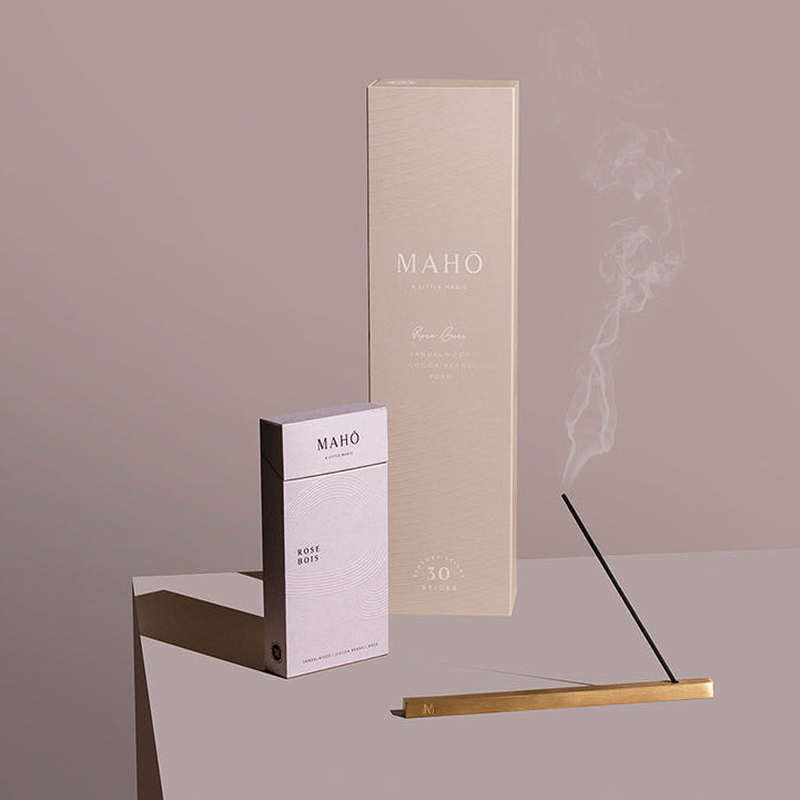 MAHŌ | Rose Bois Sensory Incense Sticks | Paper Box - NASH + BANKS