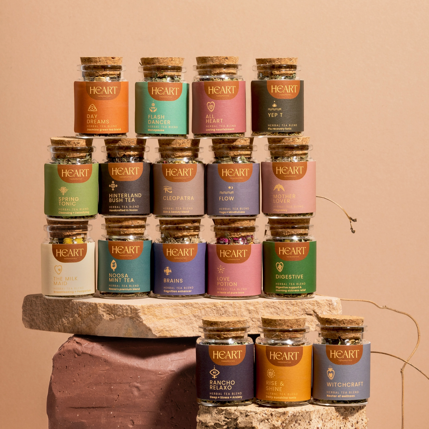 Heart Therapeutics - THE MILK MAID | Organic Tea | Breastfeeding Tea Blend
