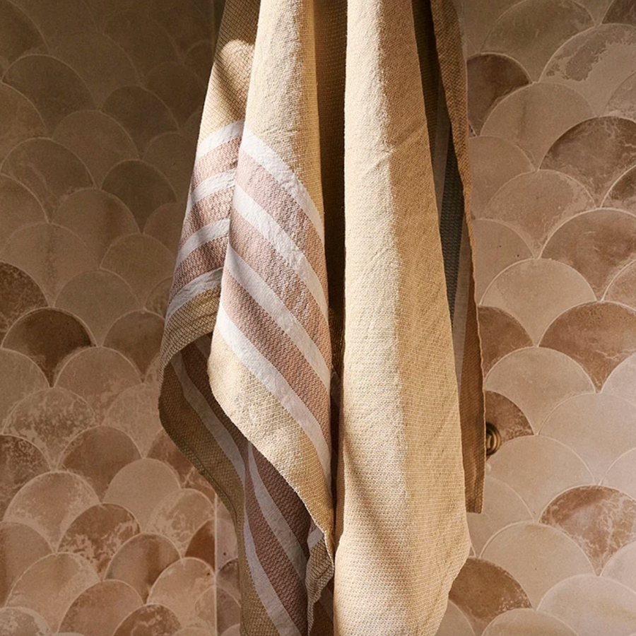 Mungo Textiles - The Flax Linen Towel - Amber
