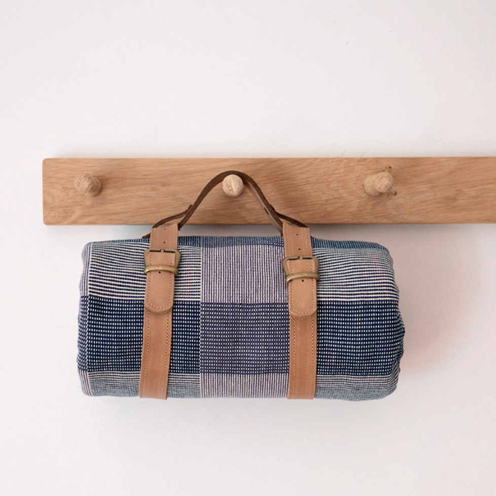
                  
                    Mungo Textiles - Mungo Picnic Blanket with Strap - Plum
                  
                