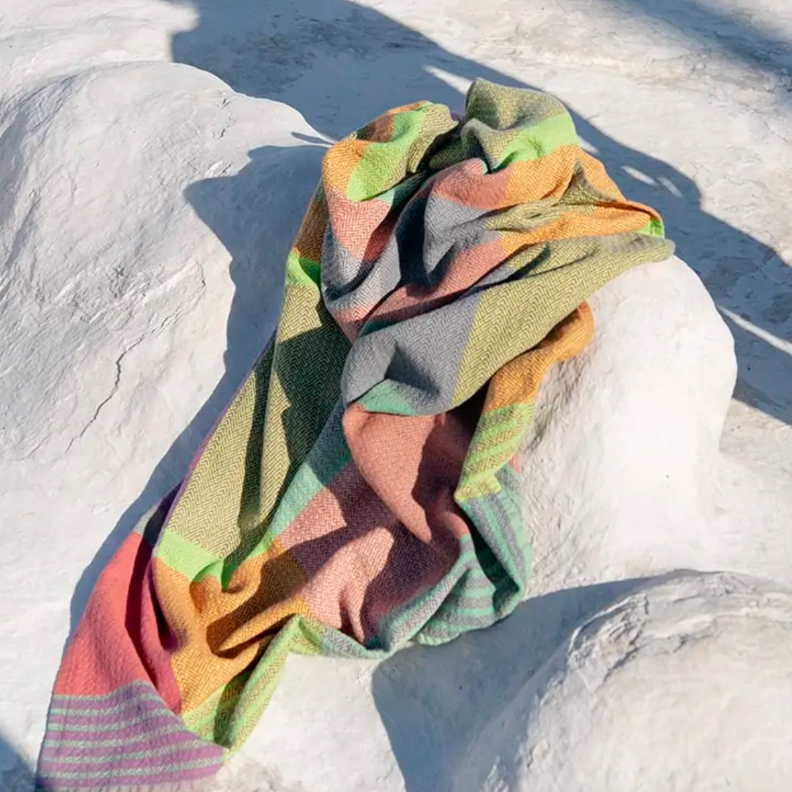 Mungo Textiles - Folly Beach Towel - Hermit Crab - Nash + Banks