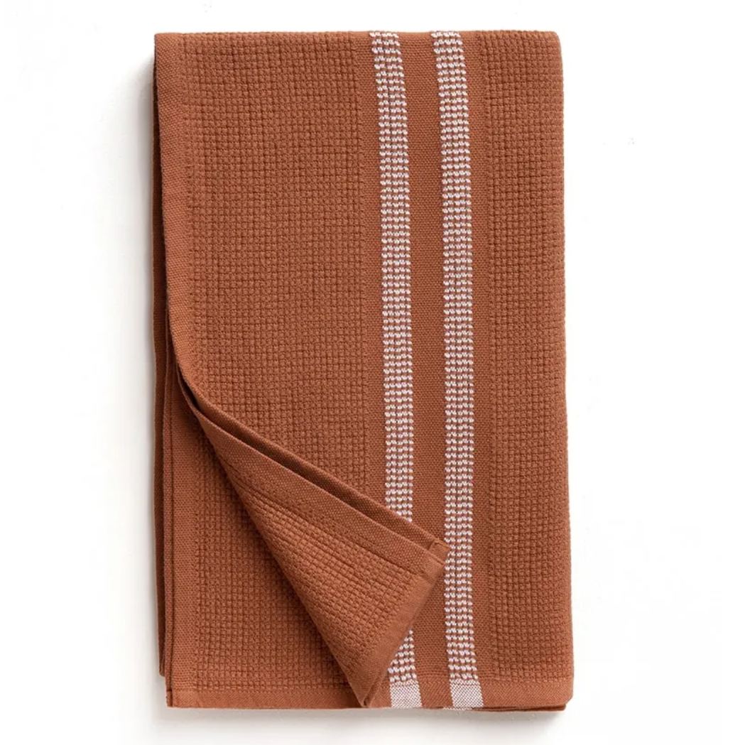 
                  
                    Mungo Textiles - Organic Block Rib Towel - Russet
                  
                