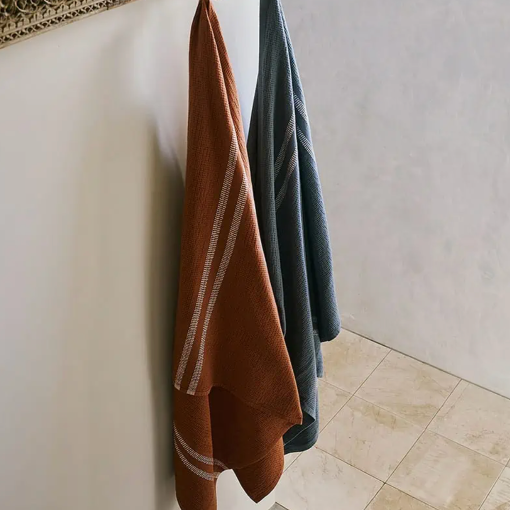
                  
                    Mungo Textiles - Organic Block Rib Towels
                  
                