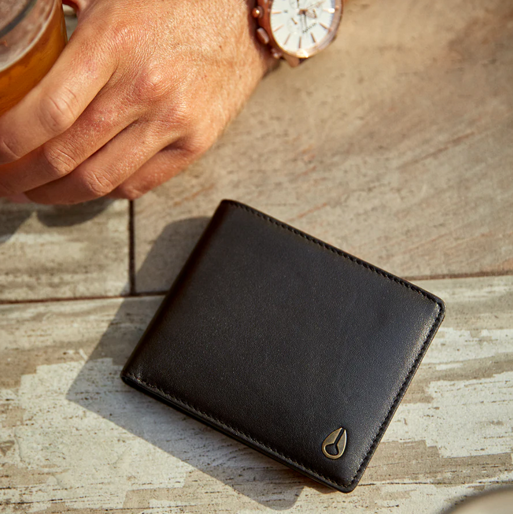 NIXON - Pass Leather Wallet | Brown