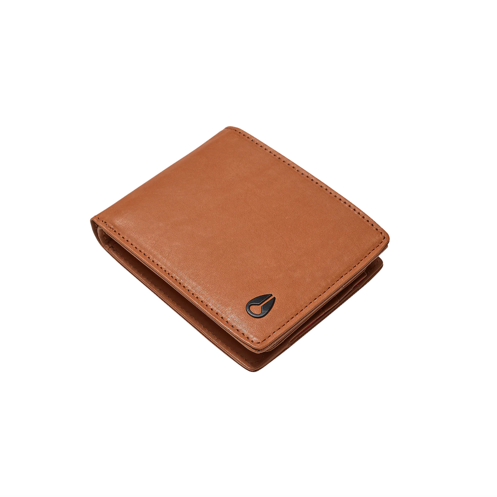 NIXON - Pass Leather Wallet | Saddle