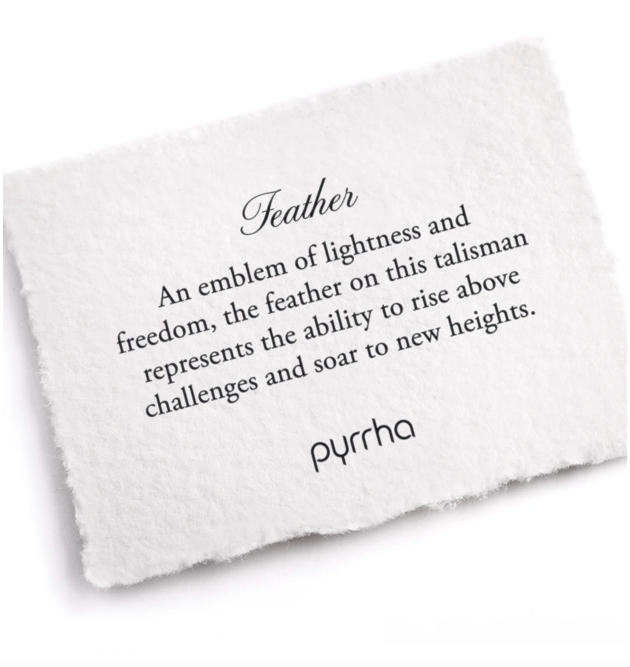 Pyrrha | Feather Necklace - Nash + Banks