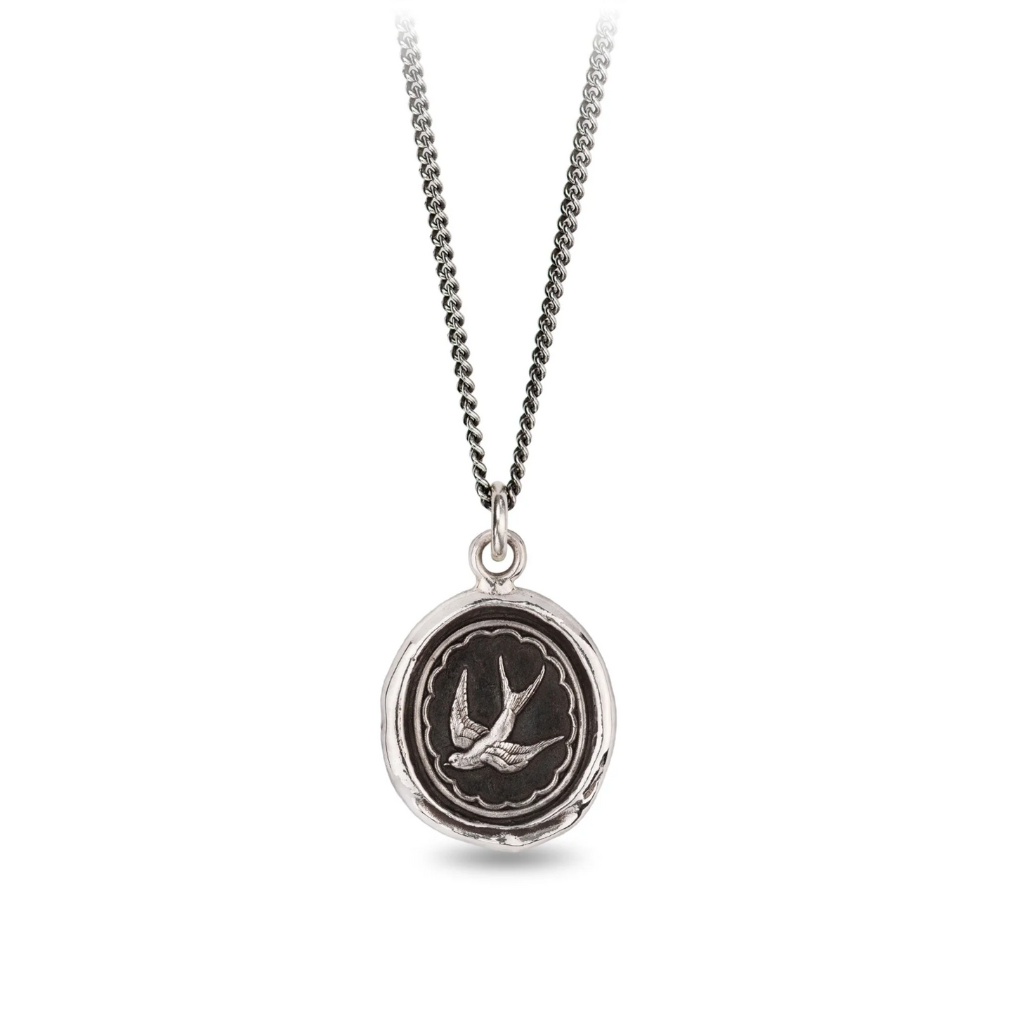 Pyrrha | Free Spirited Necklace | 20" Fine Curb Chain - NASH + BANKS