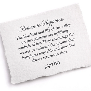 Pyrrha - Return To Happiness Necklace - Capri Blue - 18" Fine Curb