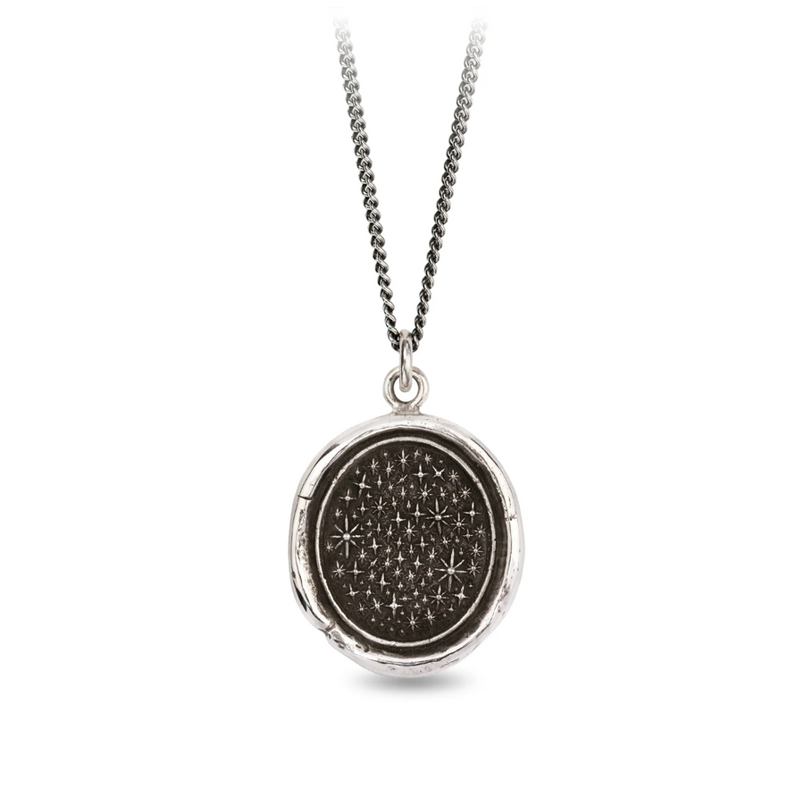 We Are Stardust Necklace - 18" Fine Curb Chain