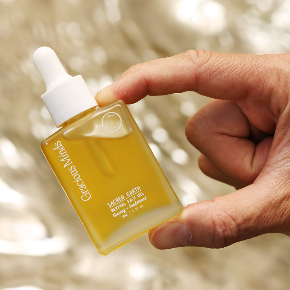 Gracious Minds | Sacred Earth Sandalwood Revival Face Oil - NASH + BANKS