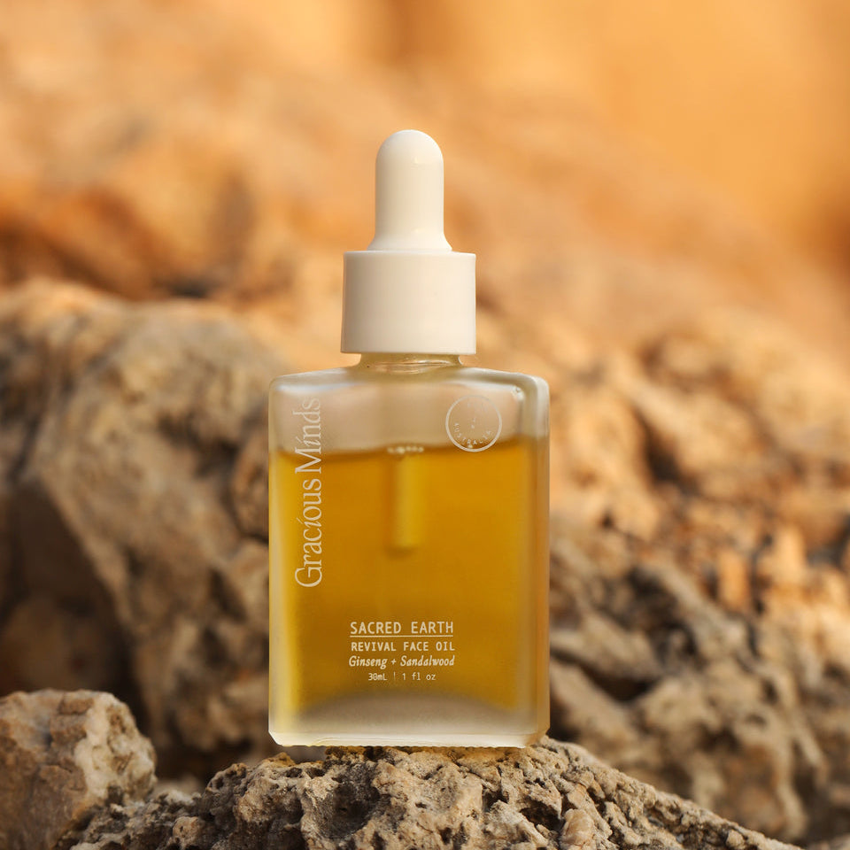Gracious Minds | Sacred Earth Sandalwood Revival Face Oil - NASH + BANKS