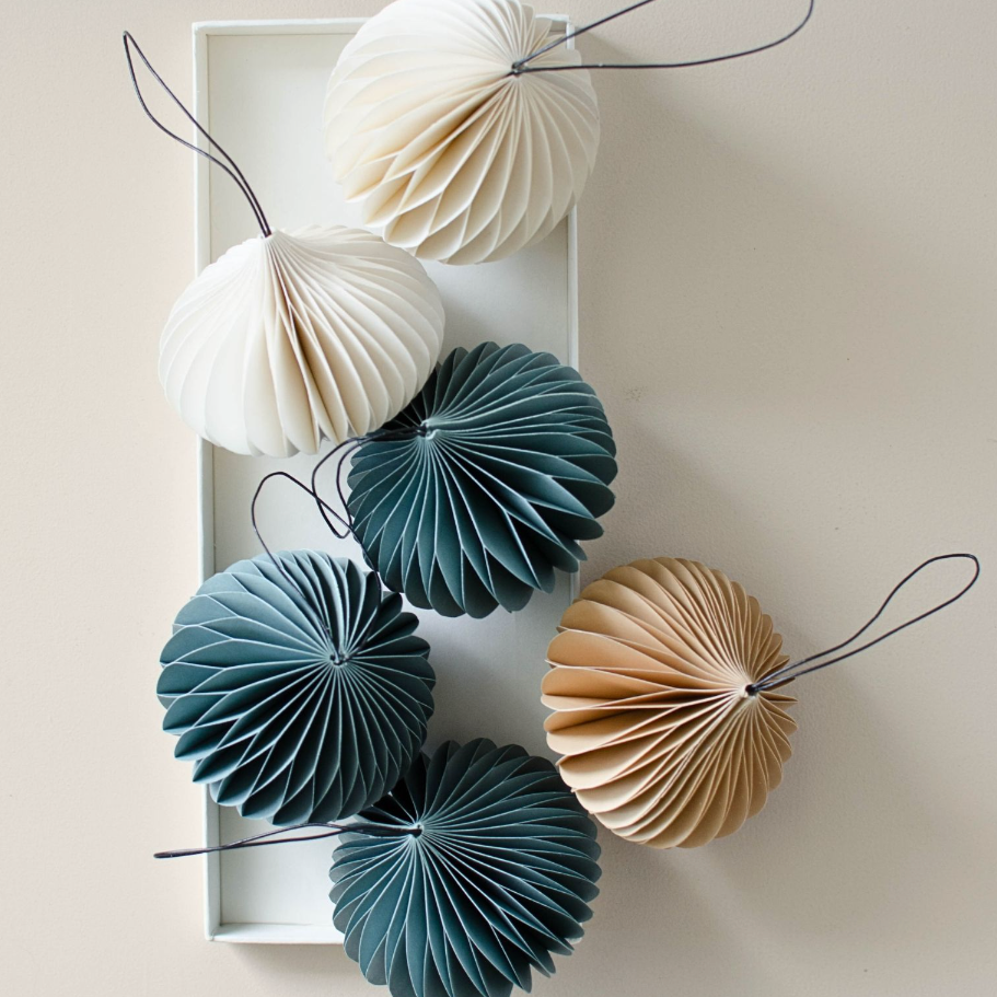 Paper Jewel Ornament | Seafoam - NASH + BANKS