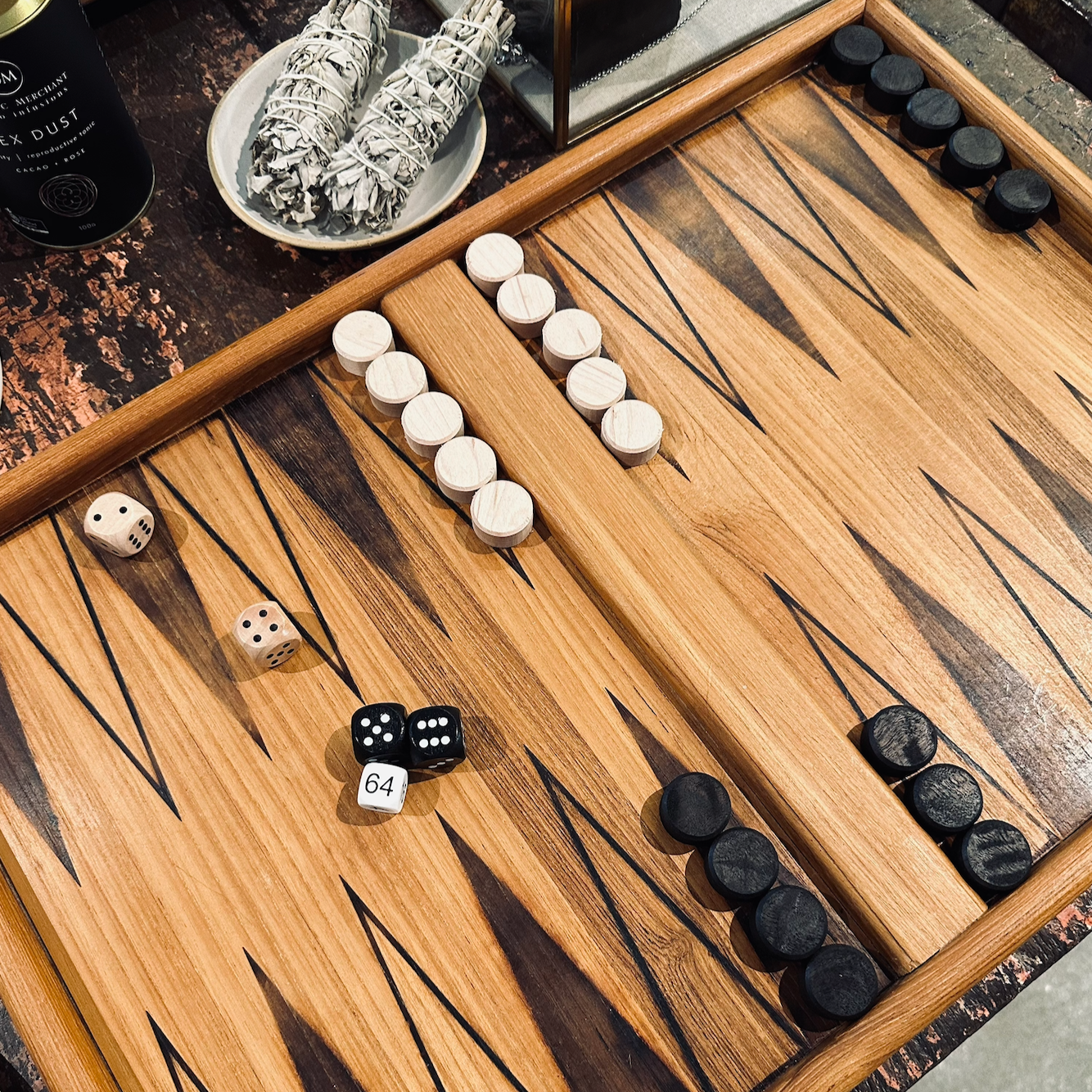 Handcrafted Backgammon - NASH + BANKS