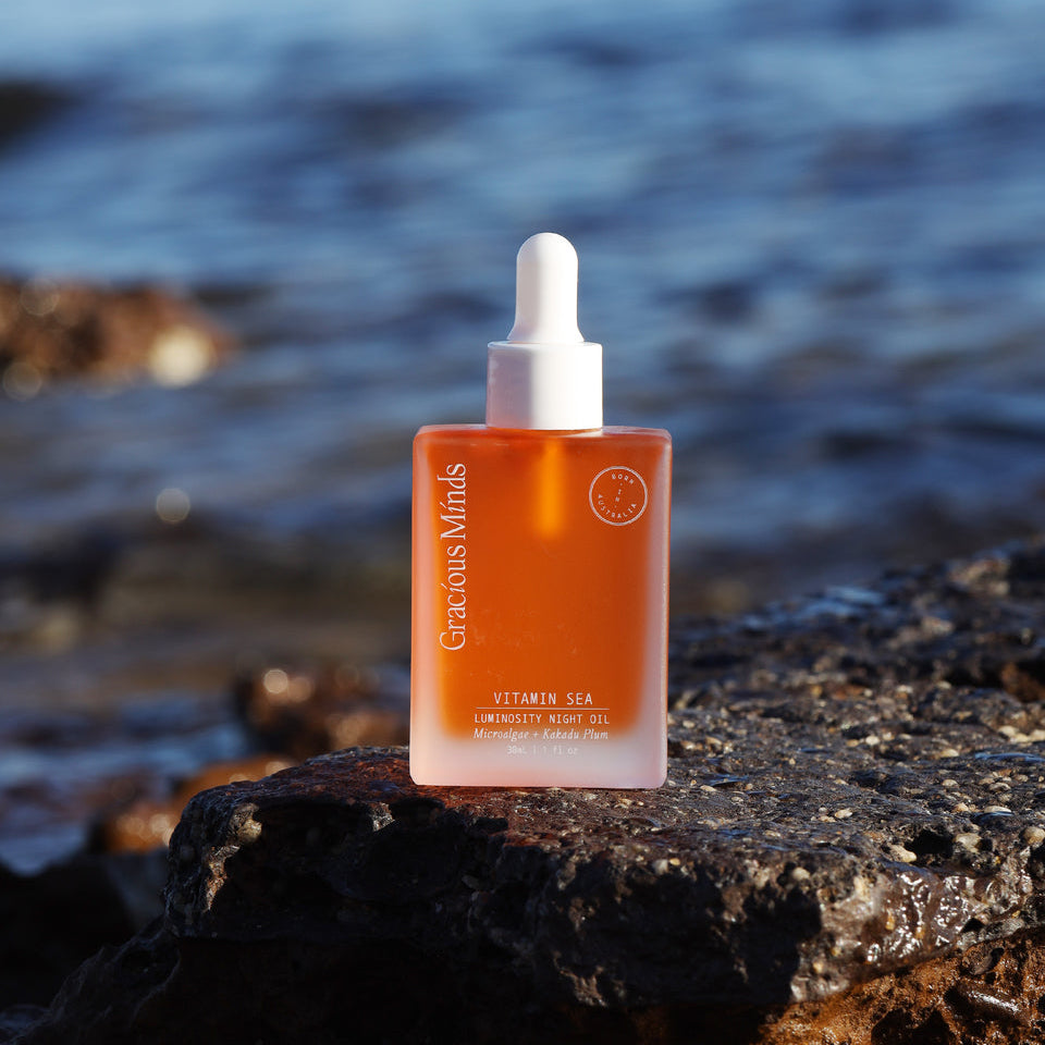 Gracious Minds | Vitamin Sea Luminosity Night Oil - NASH + BANKS | 30ml Full Size