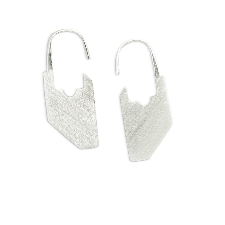 Smith and Poet Canyon Earrings in Sterling Silver