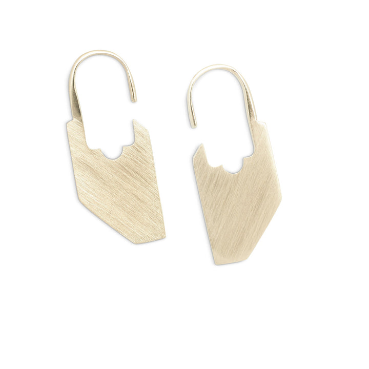 Smith and Poet Canyon Earrings in Solid 9ct Yellow Gold