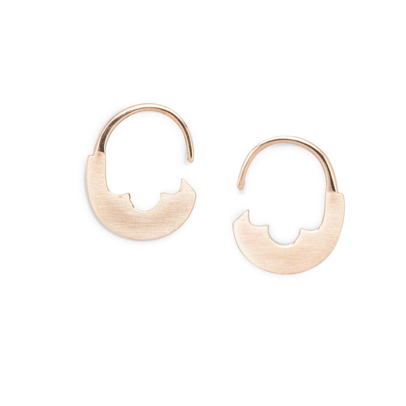Smith and Poet Desert Bloom Earrings in Solid 9ct Rose Gold