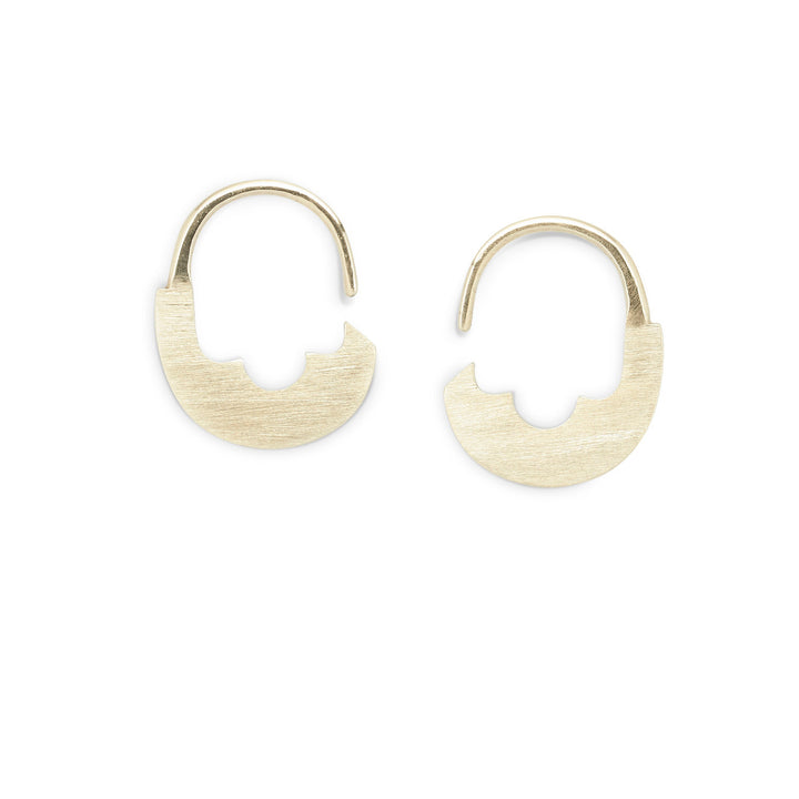 Smith and Poet Desert Bloom Earrings in Solid 9ct Yellow Gold