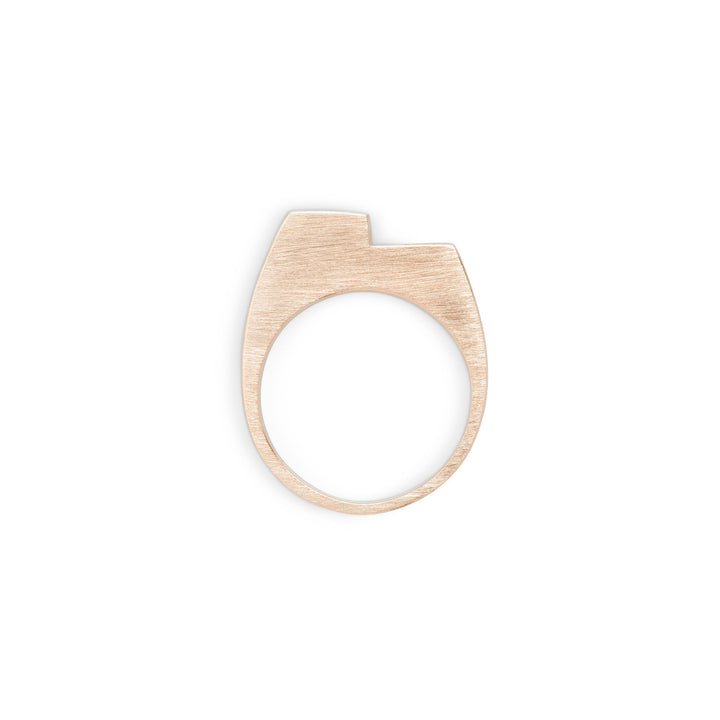 Smith and Poet Mountain Ring in Solid 9ct Rose Gold