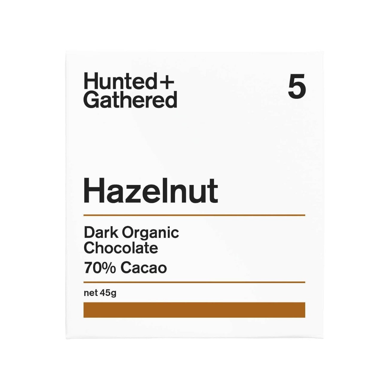 Hunted + Gathered | Organic Hazelnut Chocolate Bar