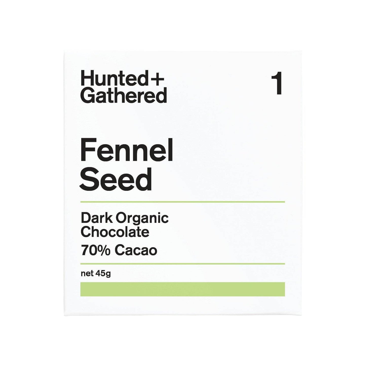 Hunted + Gathered - Fennel Seed | Chocolate Bar