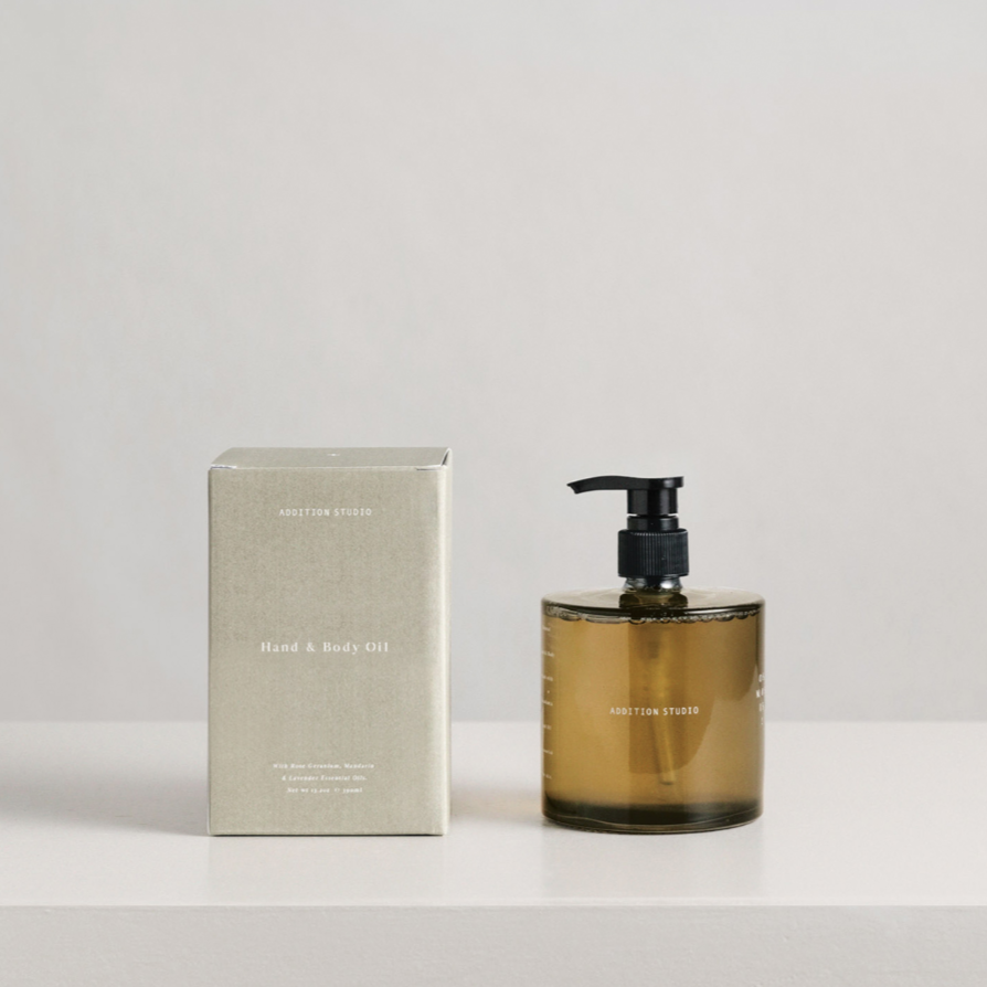 Addition Studio - Hand & Body Oil - Available online & in-store at Nash + Banks