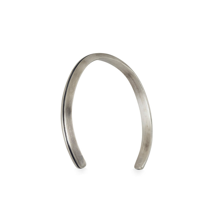 Smith and Poet Alluvial Cuff in Sterling Silver