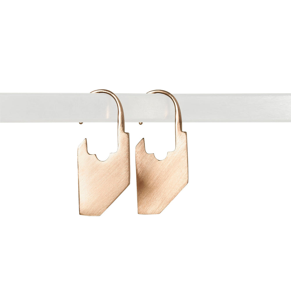 
                  
                    Smith and Poet Canyon Earrings in Solid 9ct Rose Gold
                  
                
