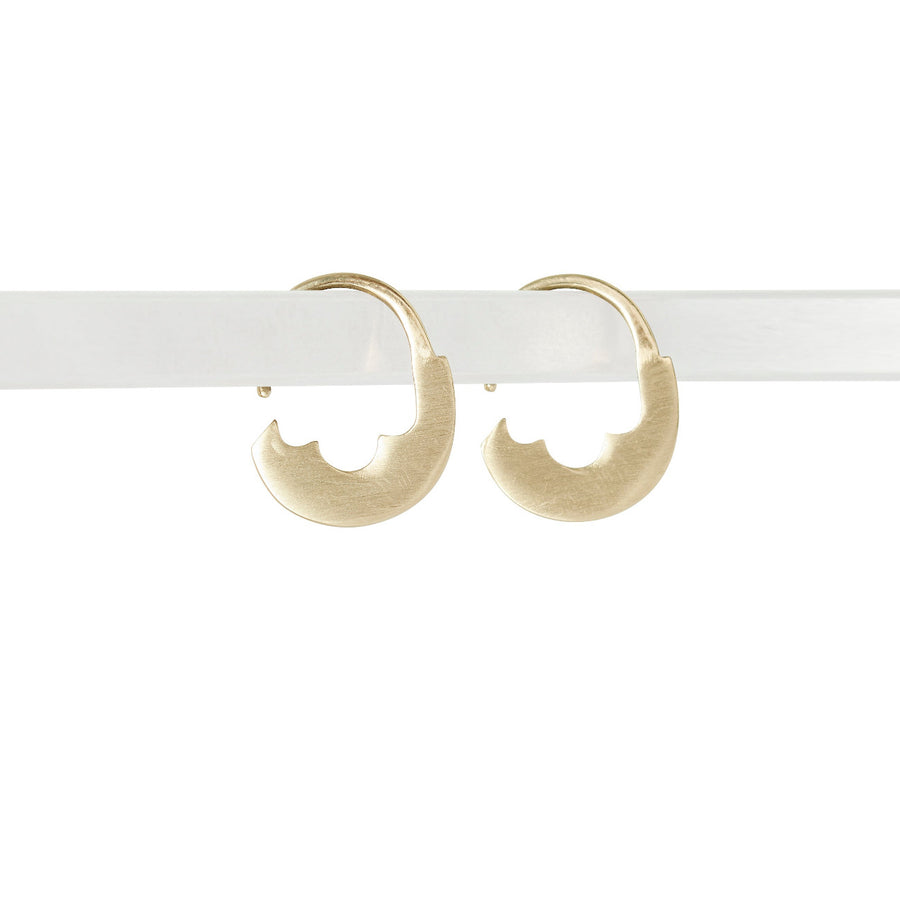 Smith and Poet Desert Bloom Earrings in Solid 9ct Yellow Gold