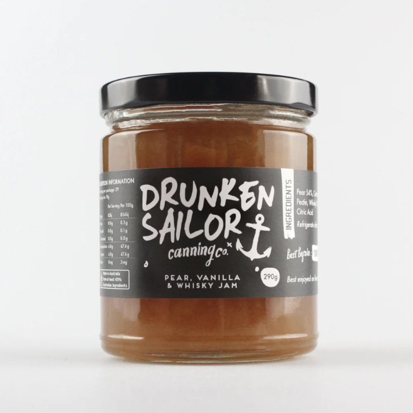 Pear, Vanilla & Whisky Jam - NASH + BANKS