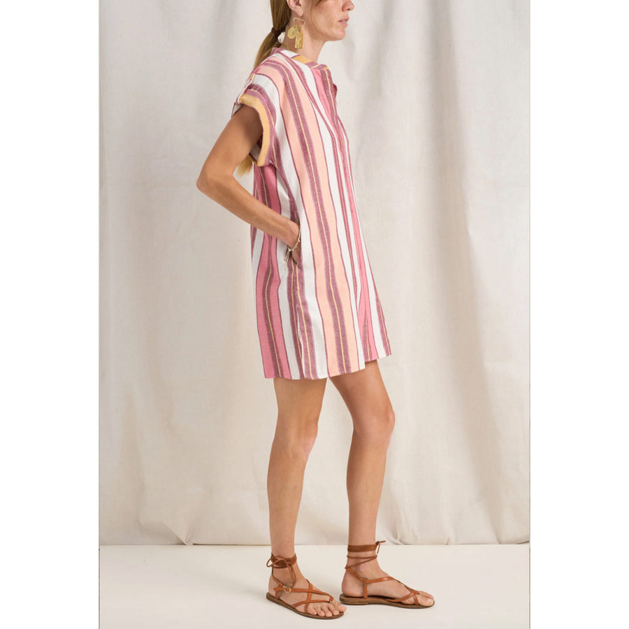 ILIO NEMA - Athena Coral Fez Tunic Dress - Shop online or in-store at Nash + Banks