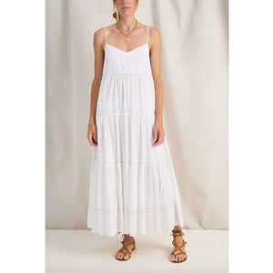 ILIO NEMA - Artemis White Cotton Sundress - Shop online or in-store at Nash + Banks