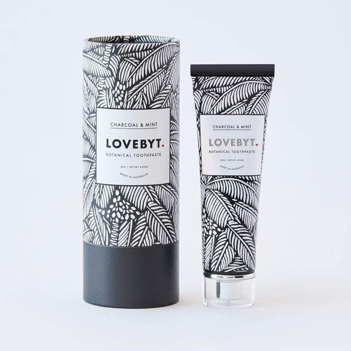 Lovebyt - Charcoal & Mint Toothpaste - Buy Sustainable Personal Care at Nash + Banks